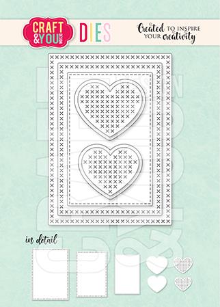 Craft and You - Dies - ATC Cross Stitches