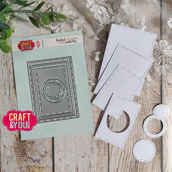 Craft and You - Dies - ATC Decorative  Stitches