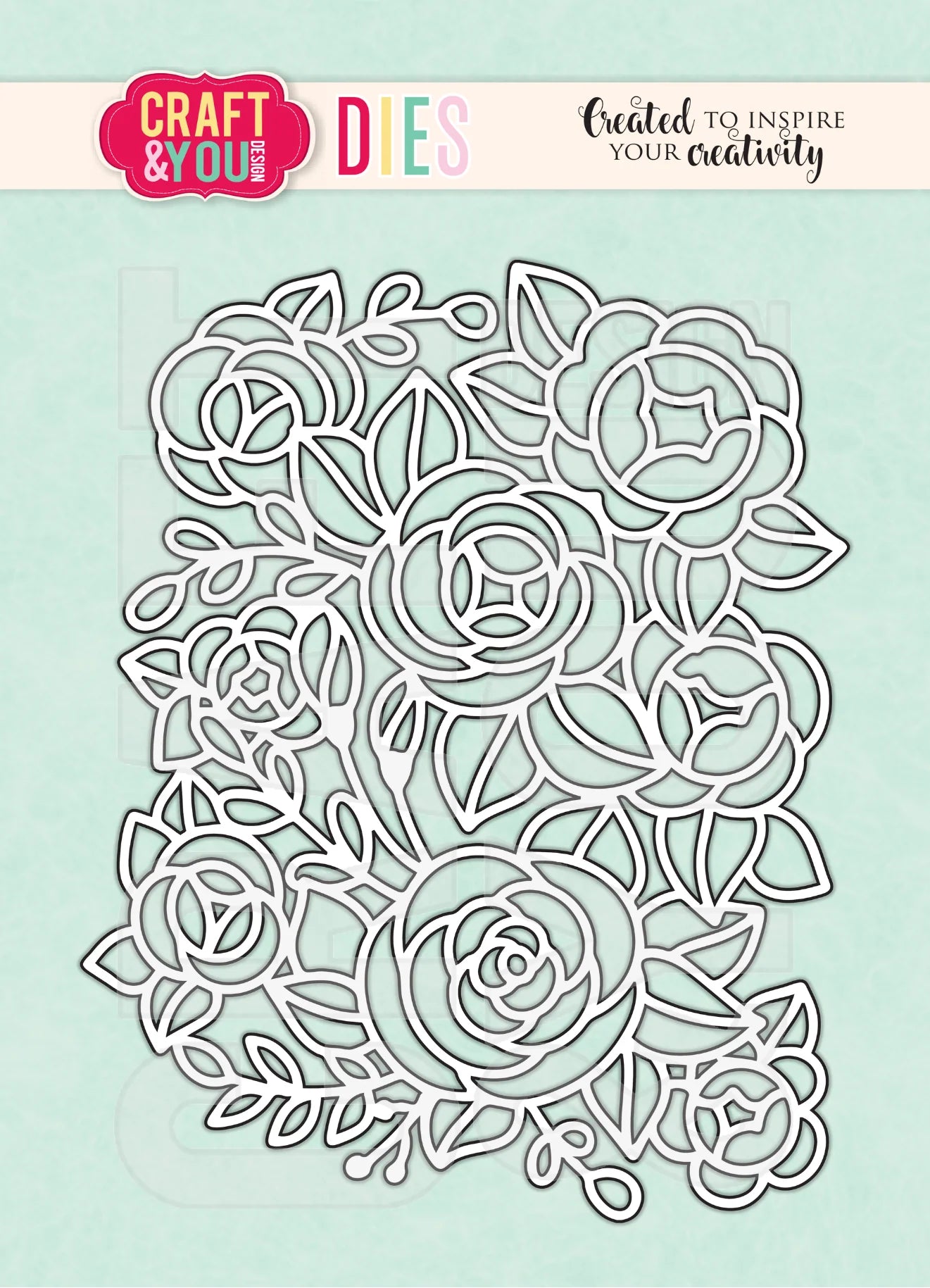 Craft and You - Dies - Flower Background