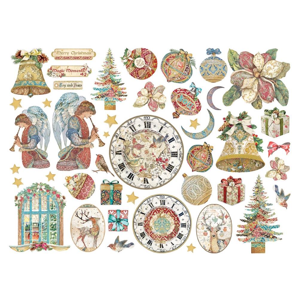 Stamperia  - Christmas Greetings - Die Cuts