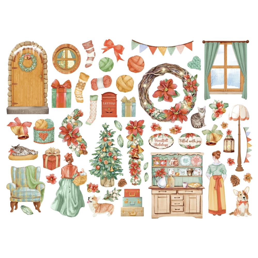 Stamperia - All around christmas - Die Cuts