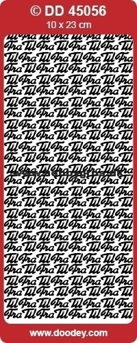 Klistremerker - Til og Fra - Gull