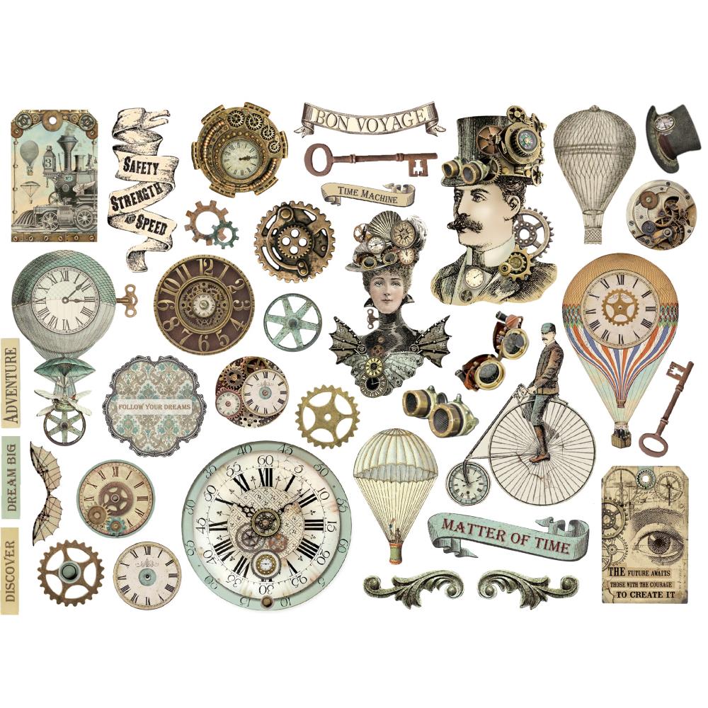 Stamperia - Voyages Fantastiques - Die Cuts