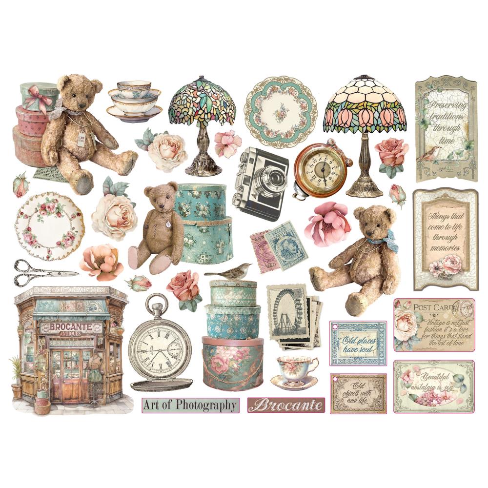 Stamperia  - Brocade Antiques - Die Cuts