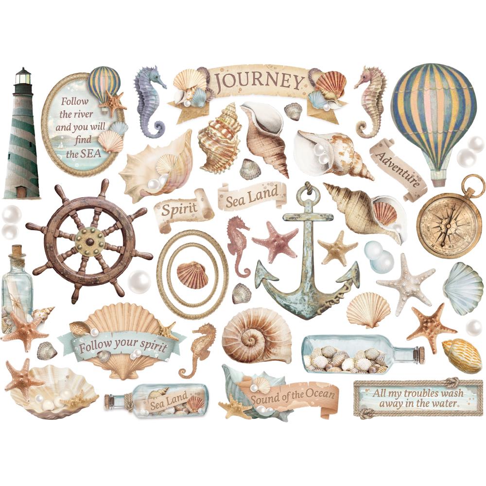 Stamperia  - Sea Land  - Die Cuts