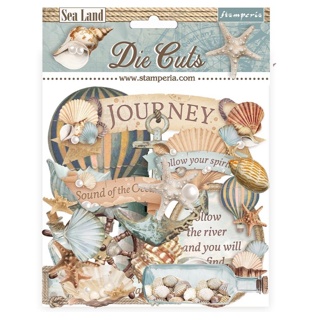 Stamperia  - Sea Land  - Die Cuts