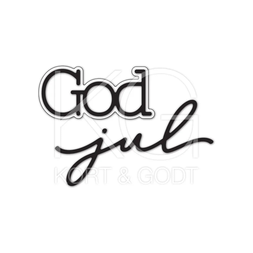 Kort & Godt - Dies - God Jul
