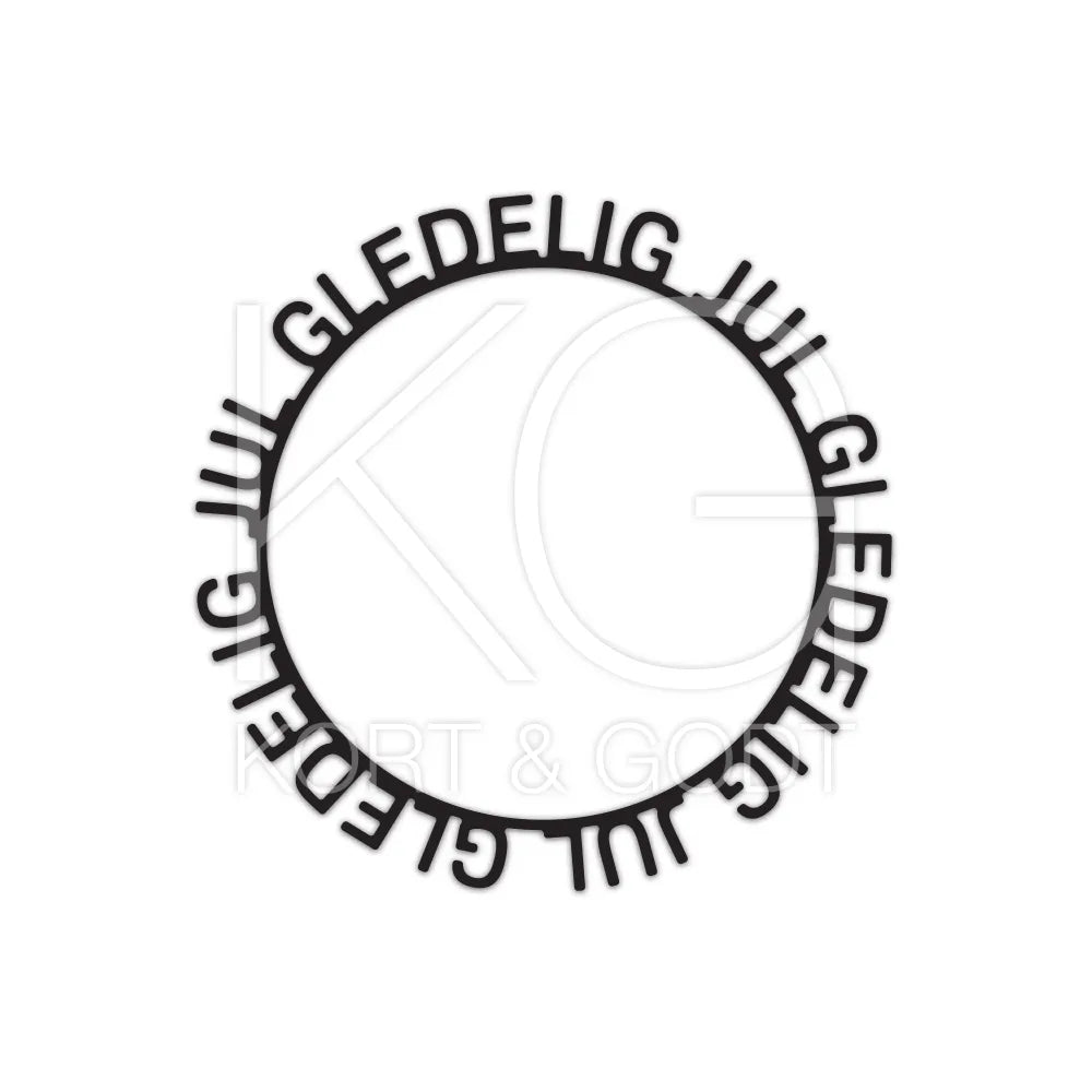 Kort & Godt - Dies - Gledelig jul