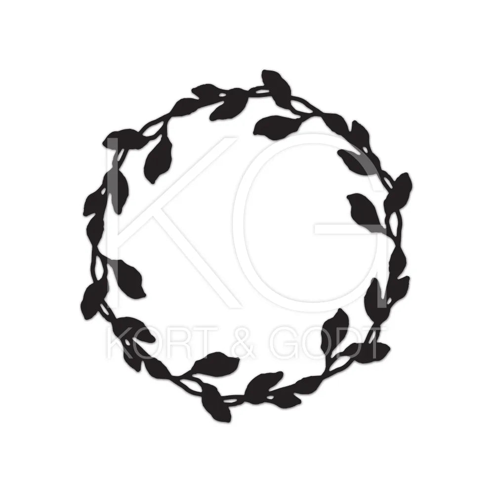 Kort & Godt - Dies - Bladkrans