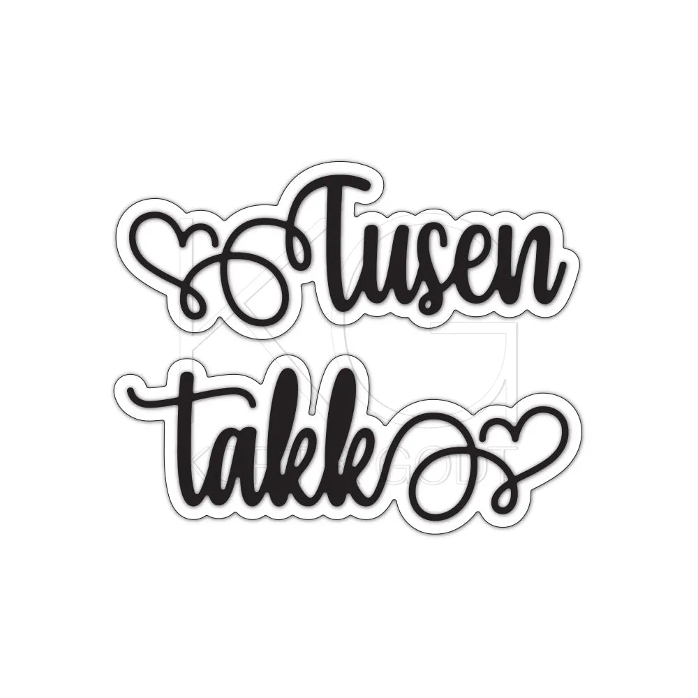 Kort & Godt - Dies - Tusen takk