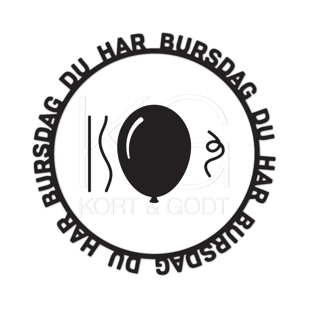 Kort & Godt - Dies - Du har jo bursdag
