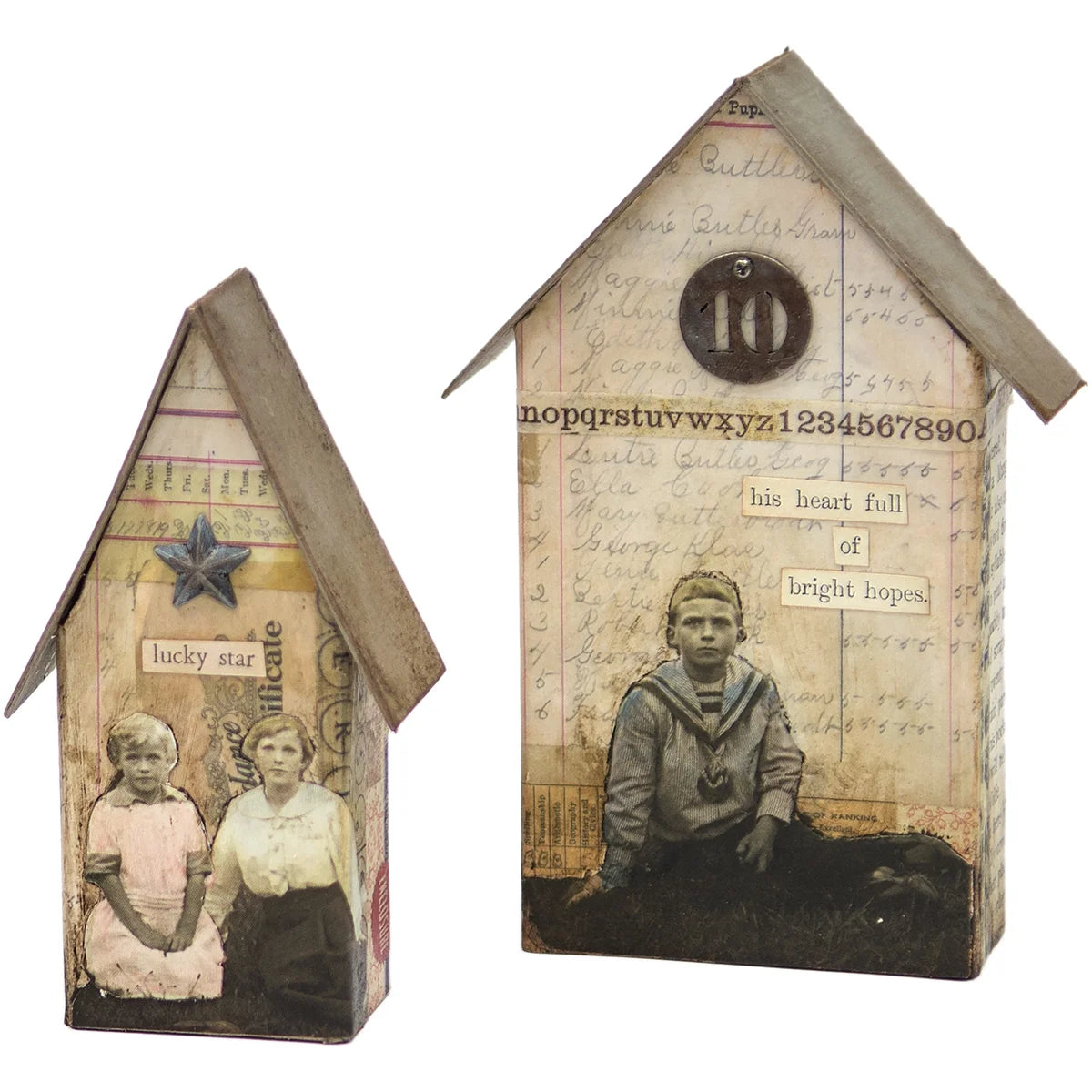 Tim Holtz Alterations - Bigz L Dies - Tiny Houses