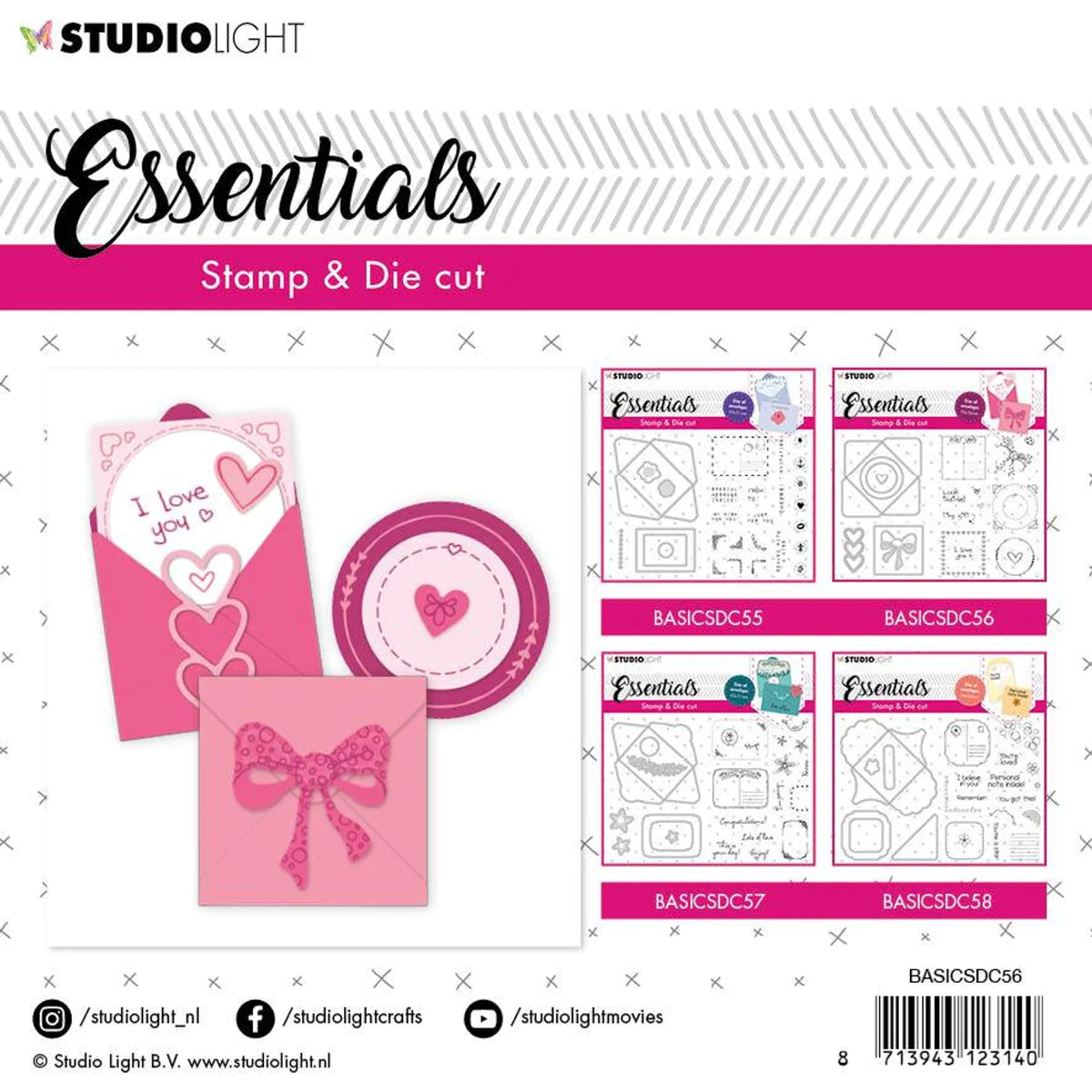 Studiolight - Dies & Stamps - Square envelope