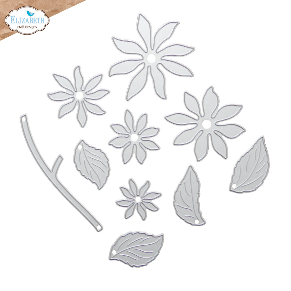 Elizabeth Craft Designs - Dies - Dahlia