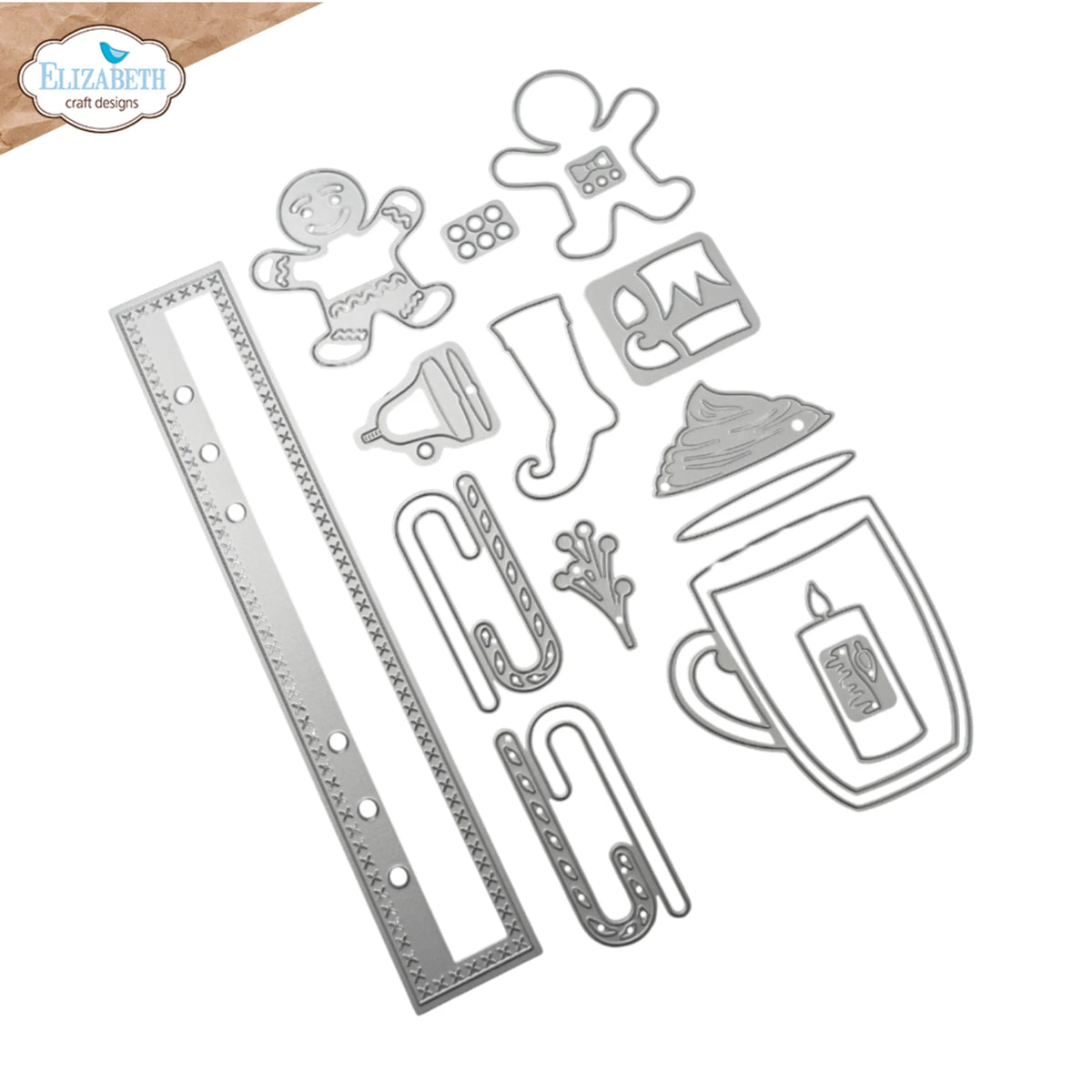 Elizabeth Craft - Comfy Cozy Die - Cozy Season & Reinforcement Strip by Everyday Memories