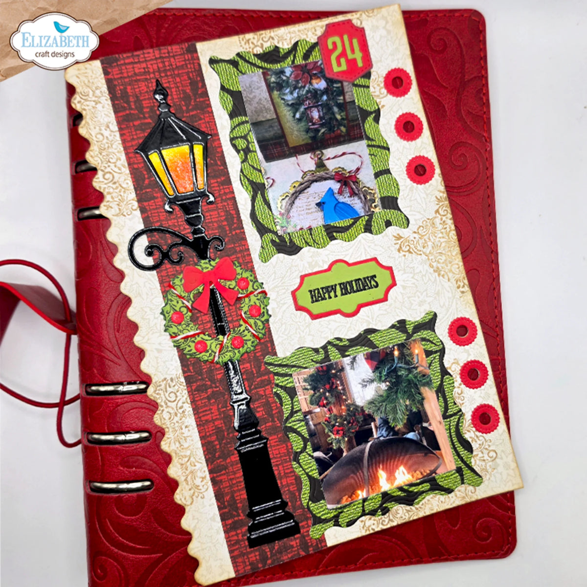 Elizabeth Craft - Comfy Cozy Die - Wavy Page & Lamppost by Everyday Memories