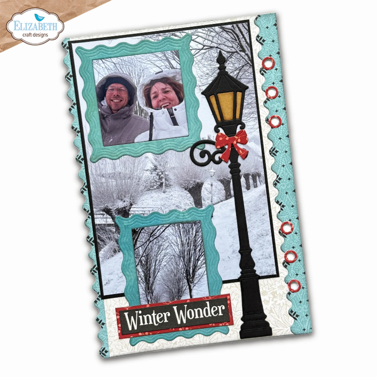 Elizabeth Craft - Comfy Cozy Die - Wavy Page & Lamppost by Everyday Memories