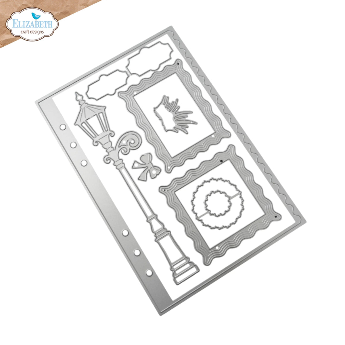 Elizabeth Craft - Comfy Cozy Die - Wavy Page & Lamppost by Everyday Memories