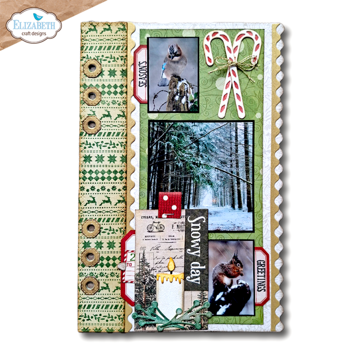 Elizabeth Crafts - Comfy Cozy Stamps - Seasonal Postage by Everyday Memories