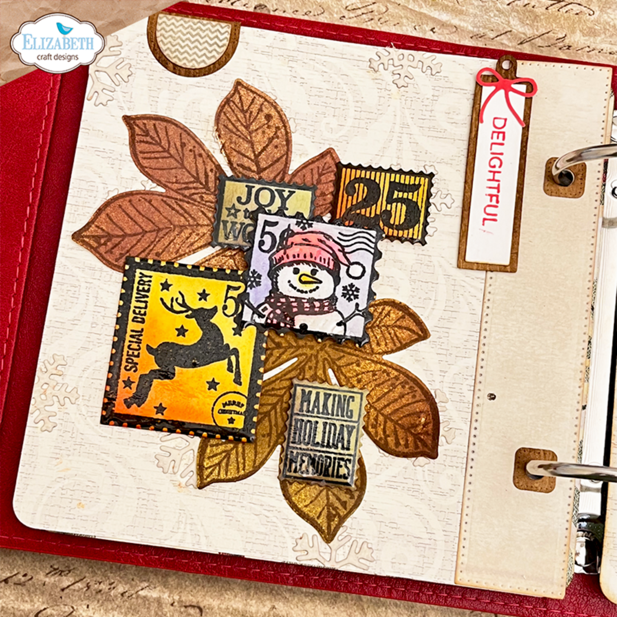 Elizabeth Crafts - Comfy Cozy Stamps - Seasonal Postage by Everyday Memories