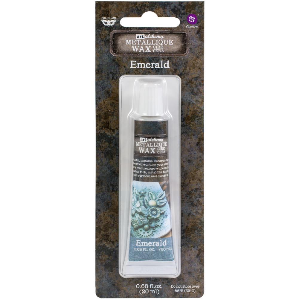 Prima - Art Alchemy by Finnabair - Metallique Wax - Emerald