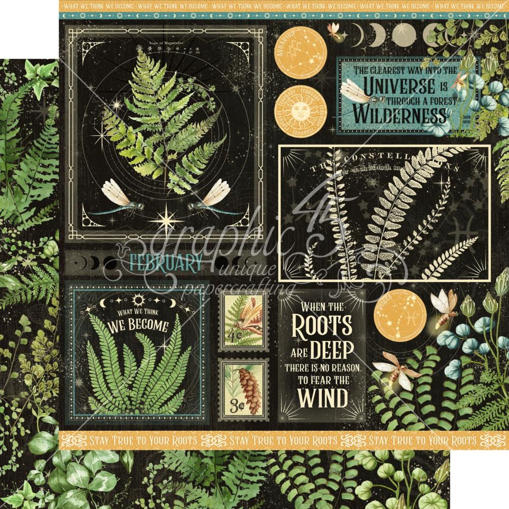 Graphic 45 - Life is Abundant - February - 12 x 12"