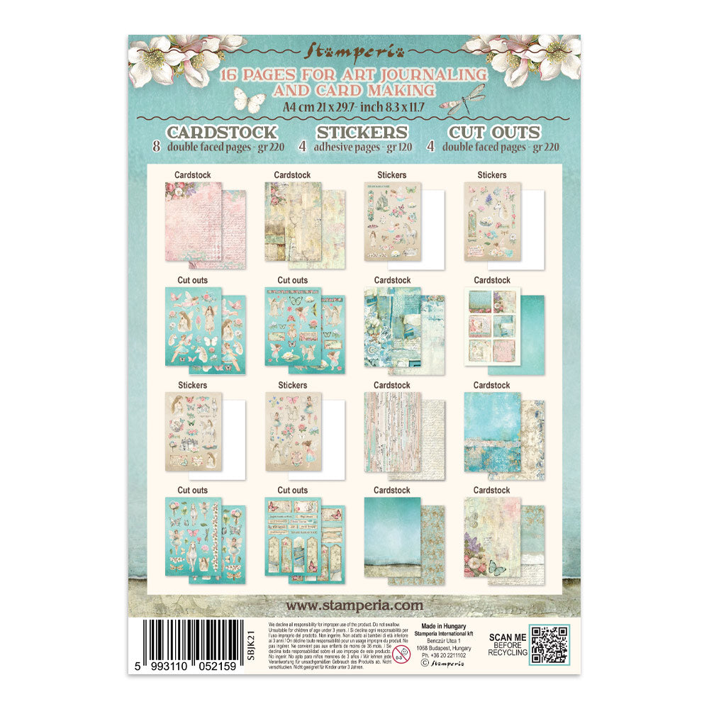Stamperia - Junk Journal - Wonderland - A5