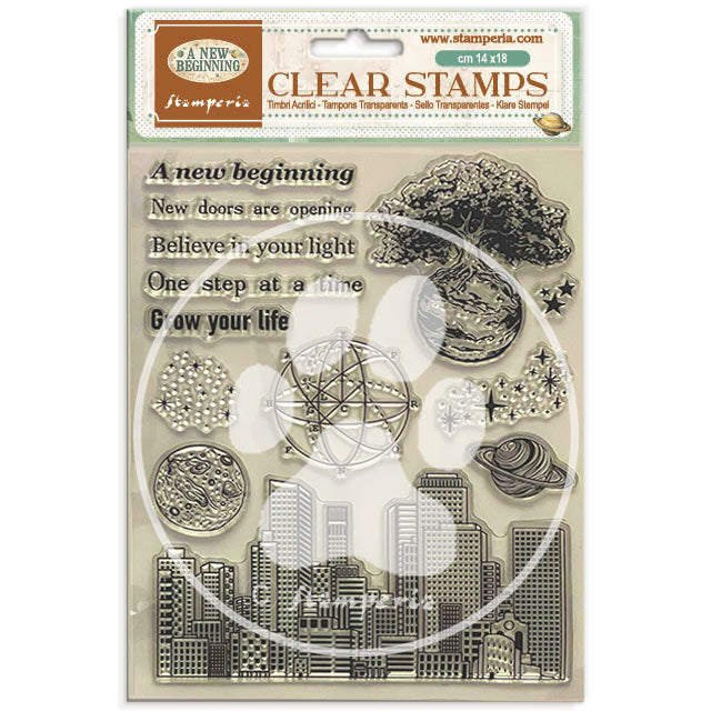 Stamperia - A New Beginning - Clear Stamp