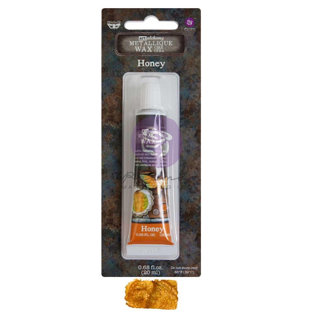 Art Alchemy by Finnabair - Metallique Wax - Honey