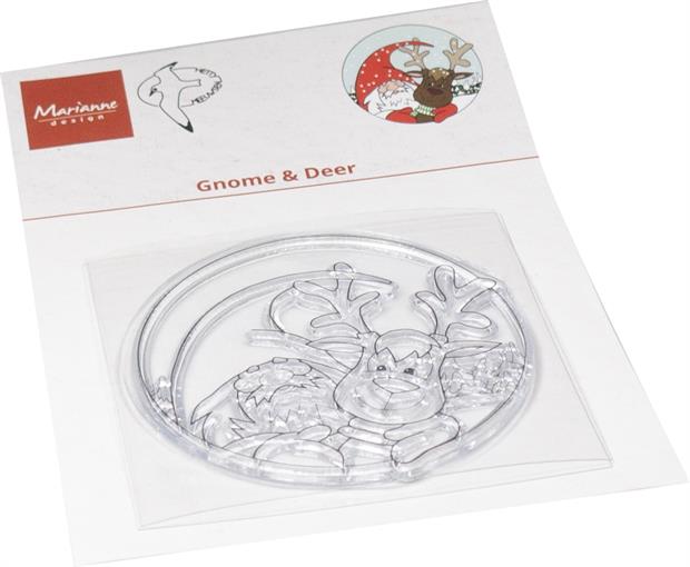 Marianne Design - Clear stamps - Hetty's Gnome & Deer