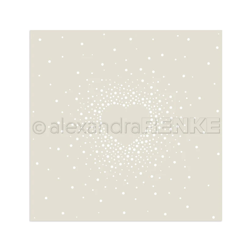 Alexandra Renke - Stencil - Heart in the middle