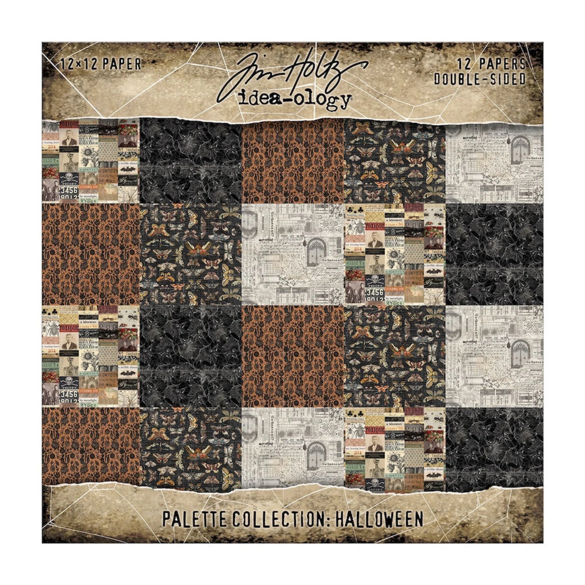 Tim Holtz - Idea-ology - Palette Collection - 12 x 12" - Halloween