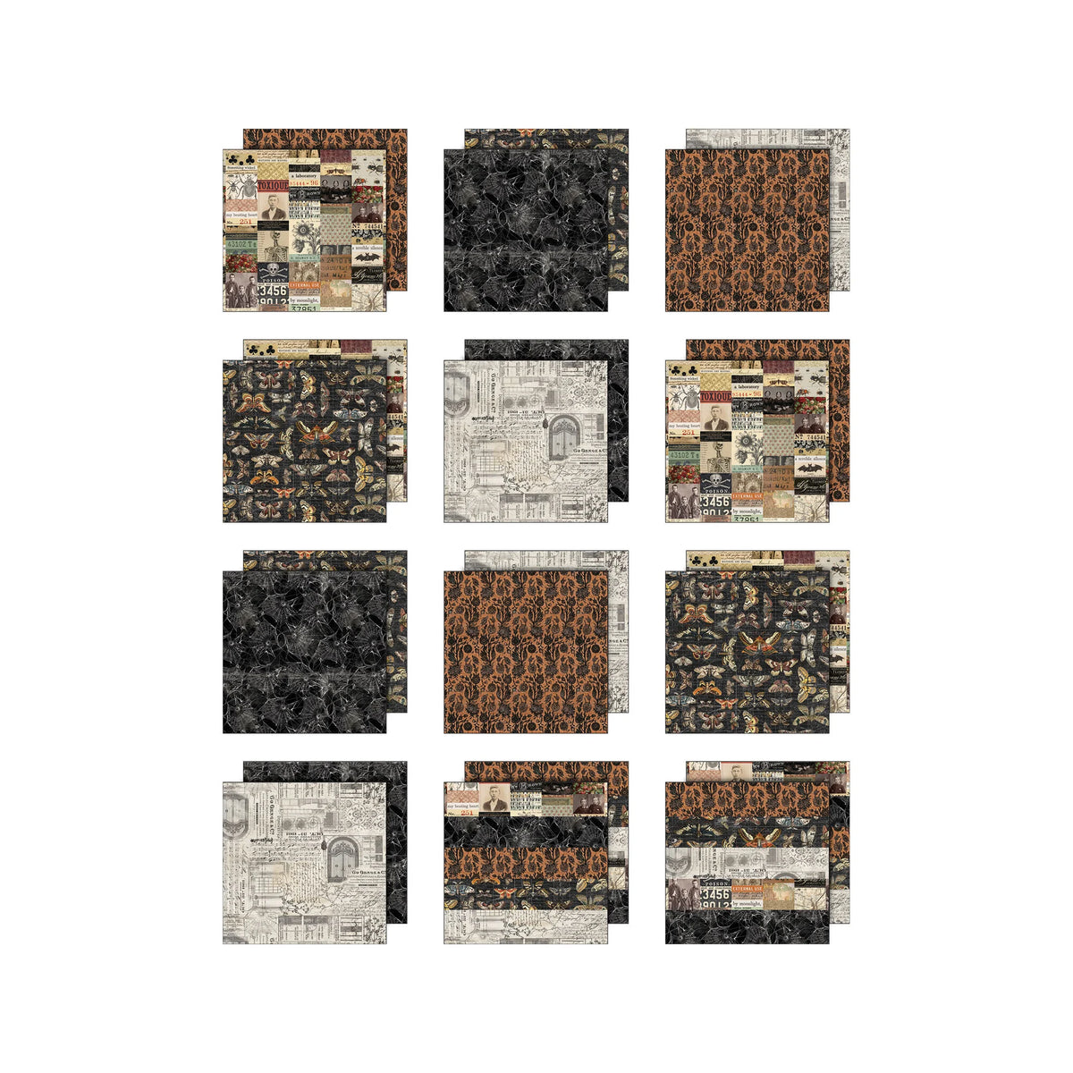 Tim Holtz - Idea-ology - Palette Collection - 8 x 8 " - Halloween