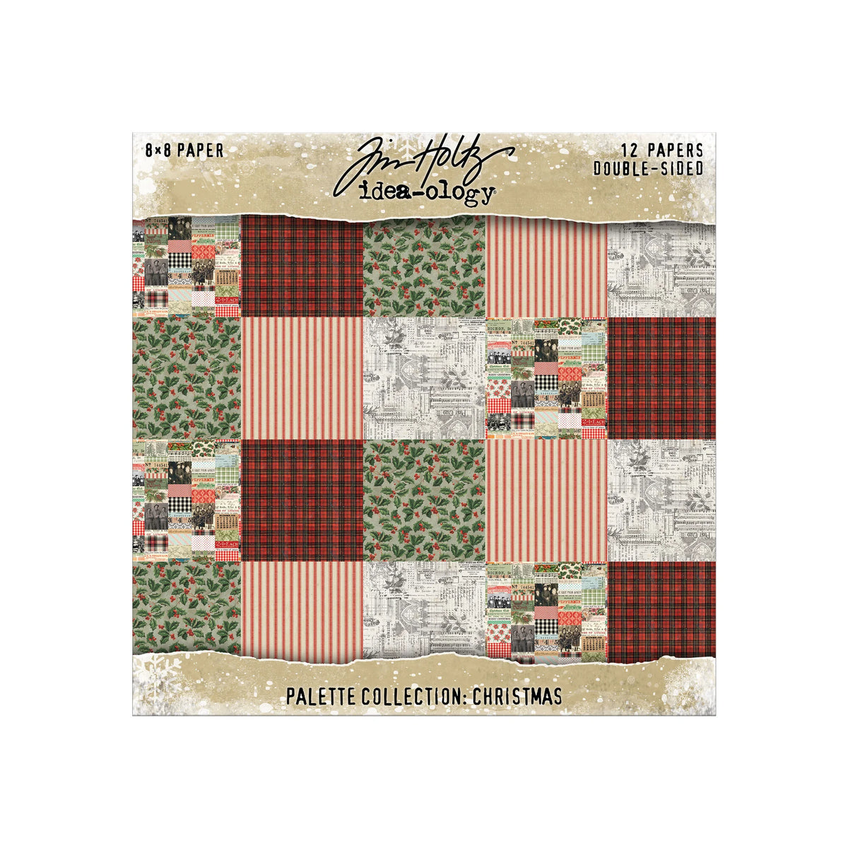 Tim Holtz - Idea-ology - Christmas 8x8 Inch Palette Collection