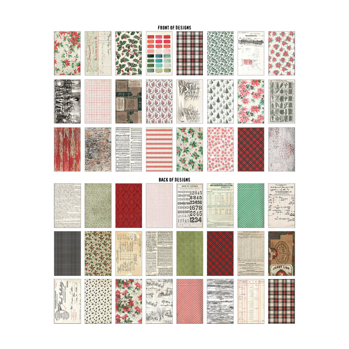 Tim Holtz - Idea-Ology - Christmas Backdrops