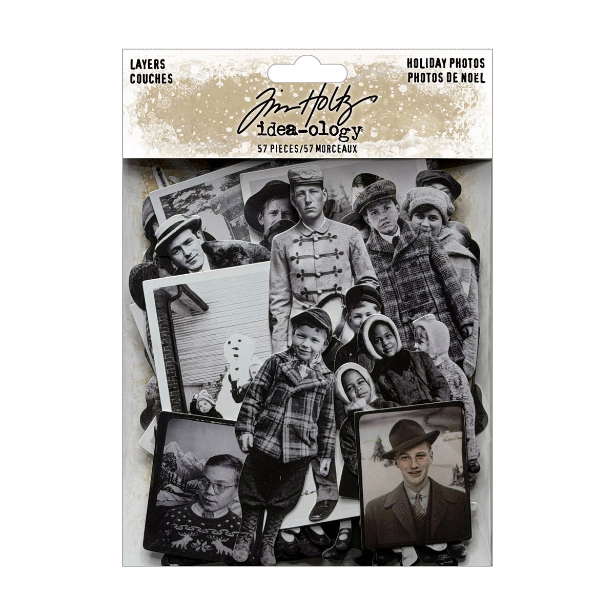 Tim Holtz - Idea-ology - Christmas Layers Holiday Photos