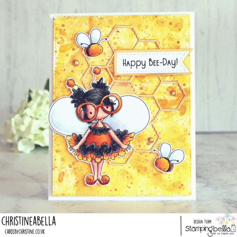 Stamping Bella - Cling Mounted Stamp - Tiny Townie Busy Bee