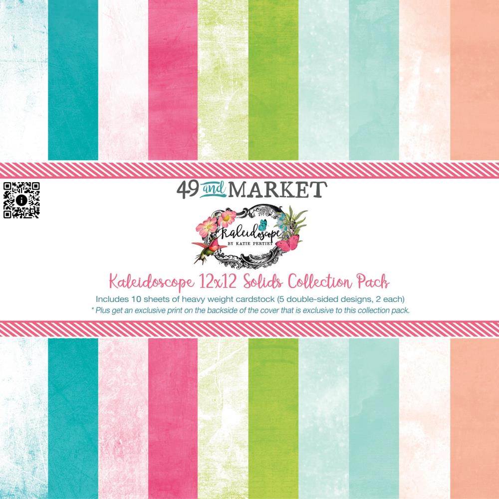 49 and Market - Kaleidoscope - Solids Collection Pack -  12 x 12"