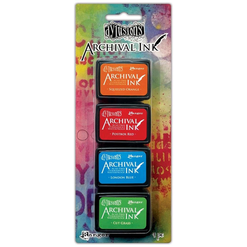 Ranger - Archival Ink Pad - Dylusion -  Mini Archival Pad Kit - #2