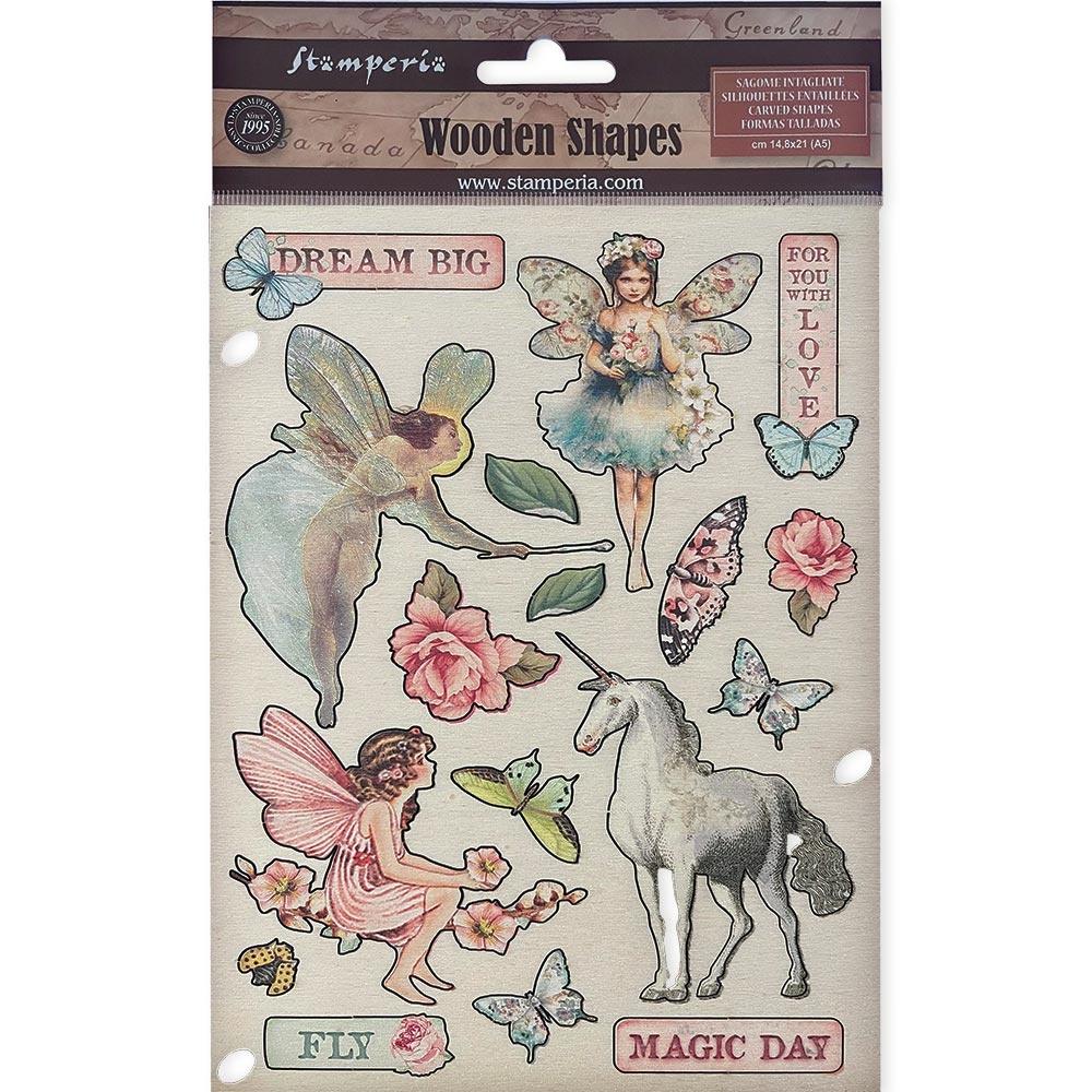 Stamperia - Wonderland - Wooden Shapes