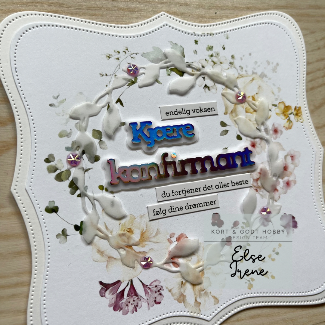 Kort & Godt - Dies - Bladkrans