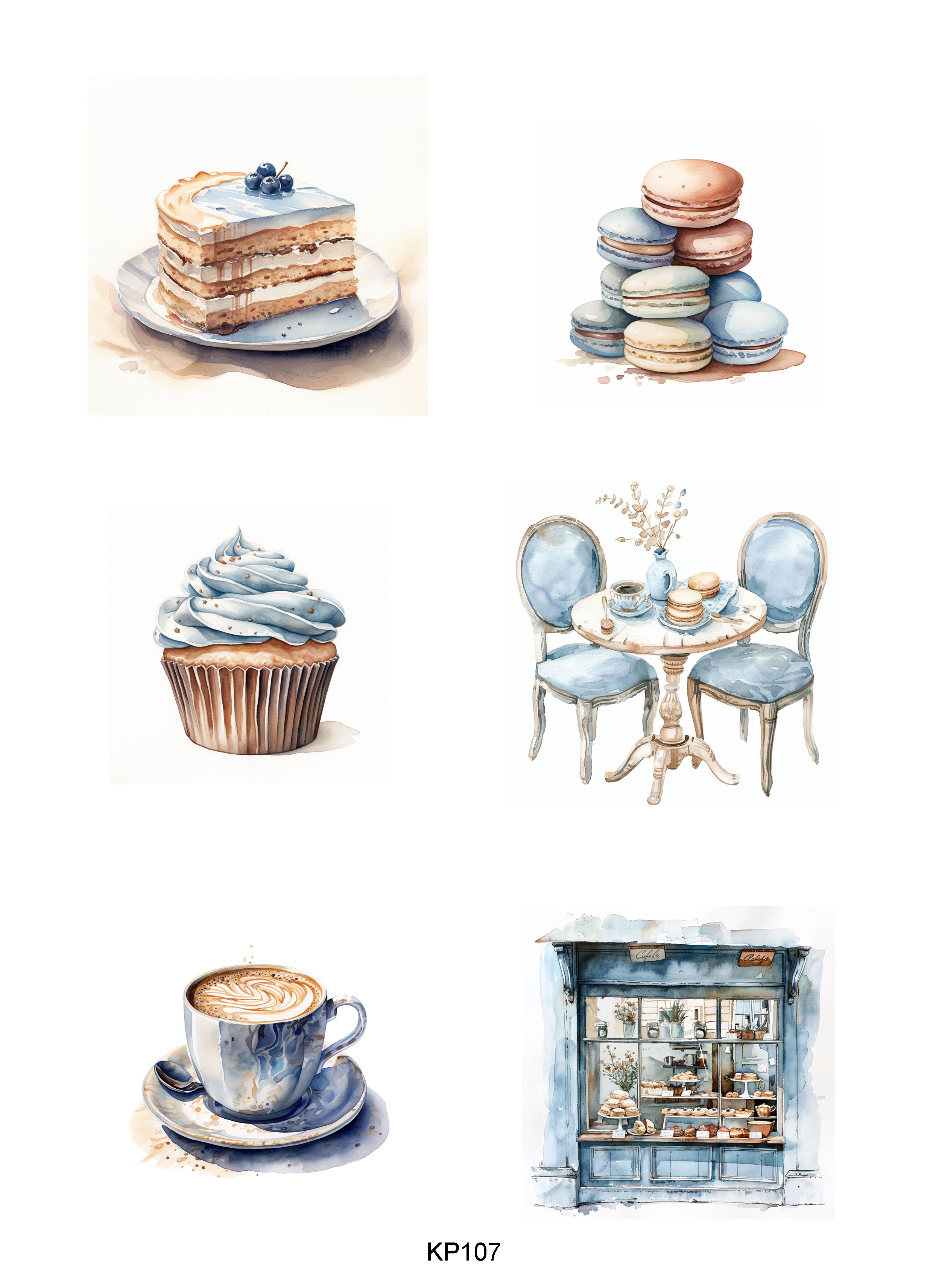 Reprint - Klippark - Fika - A4