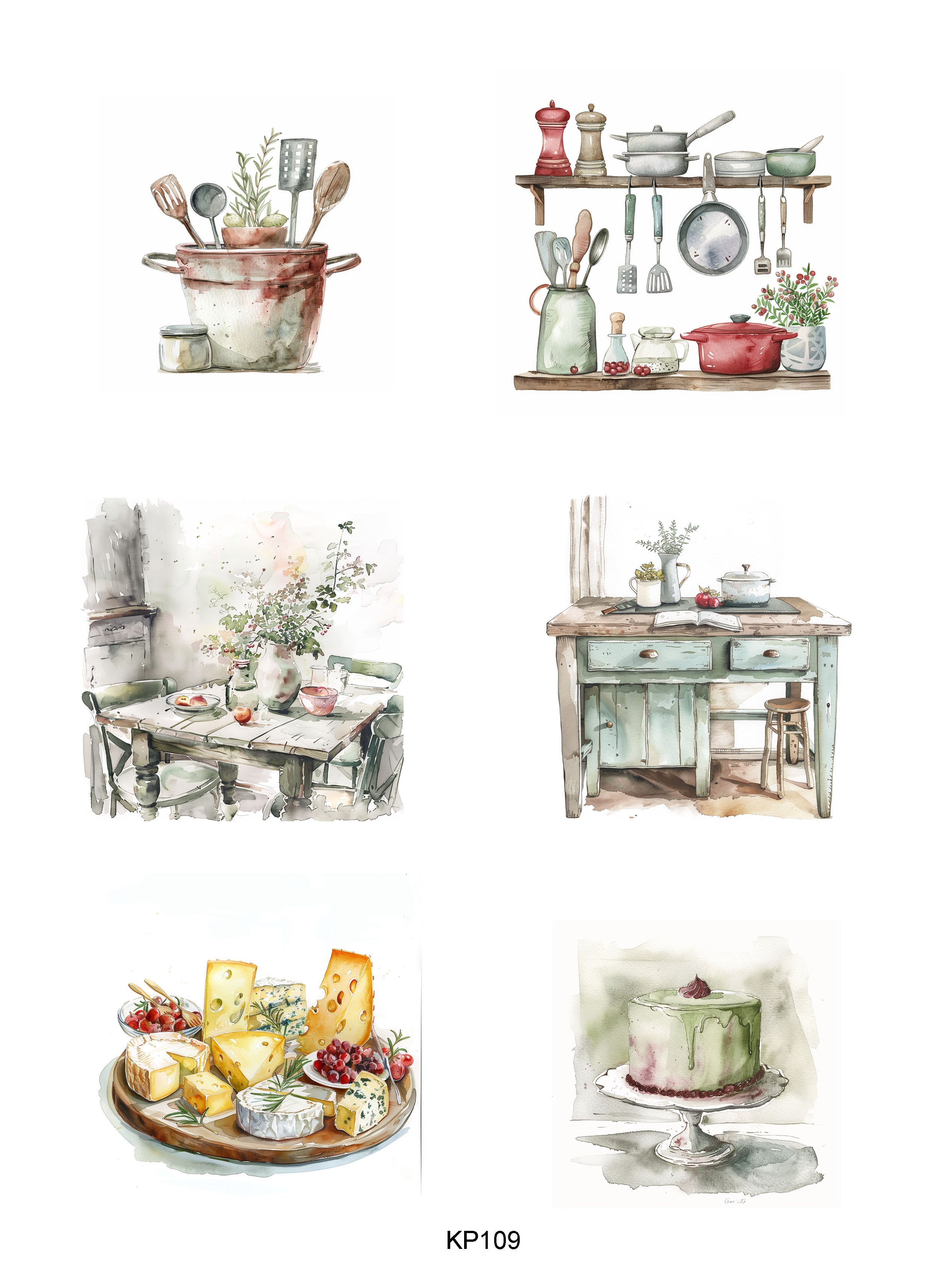 Reprint - Klippark - Kitchen - A4