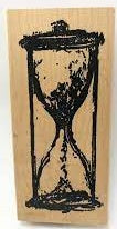 Art Impression - Hour glass - montert stempel