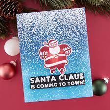 Simon Hurley - Clear Stamps - Silly Santa