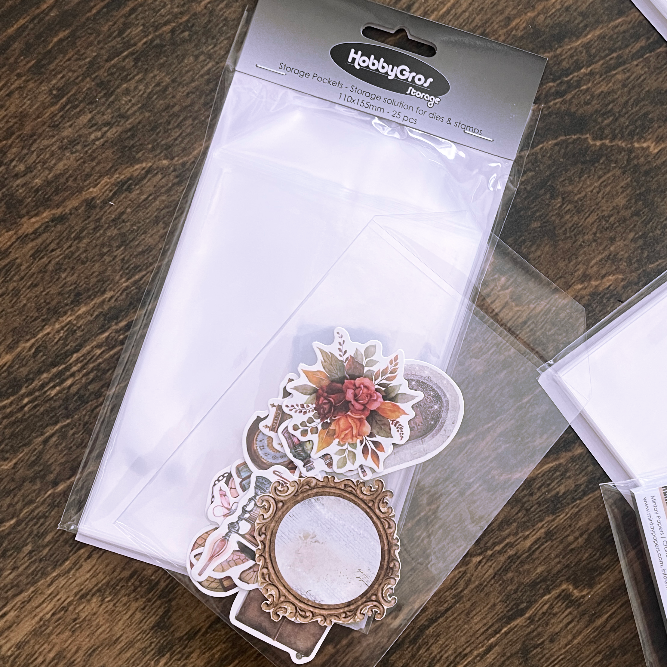 Hobbygros - Stamp & Die Storage Pockets - Liten