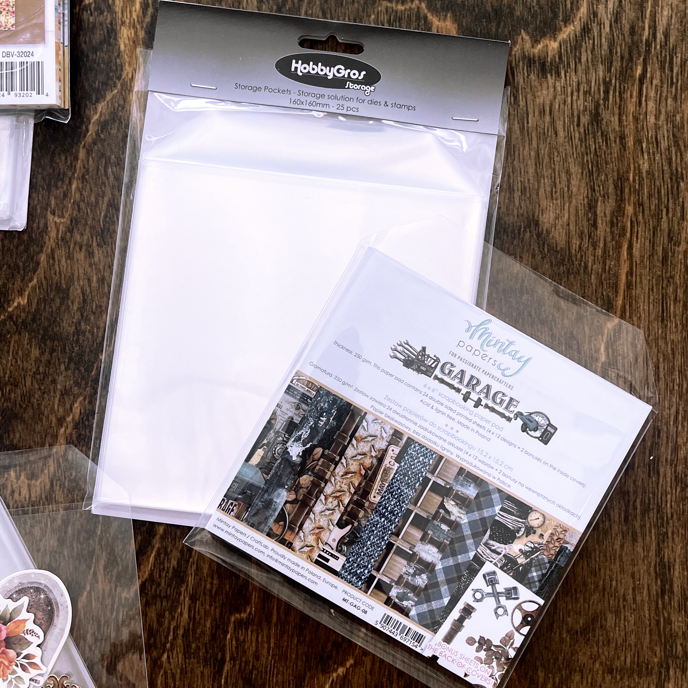 Hobbygros - Stamp & Die Storage Pockets - Medium