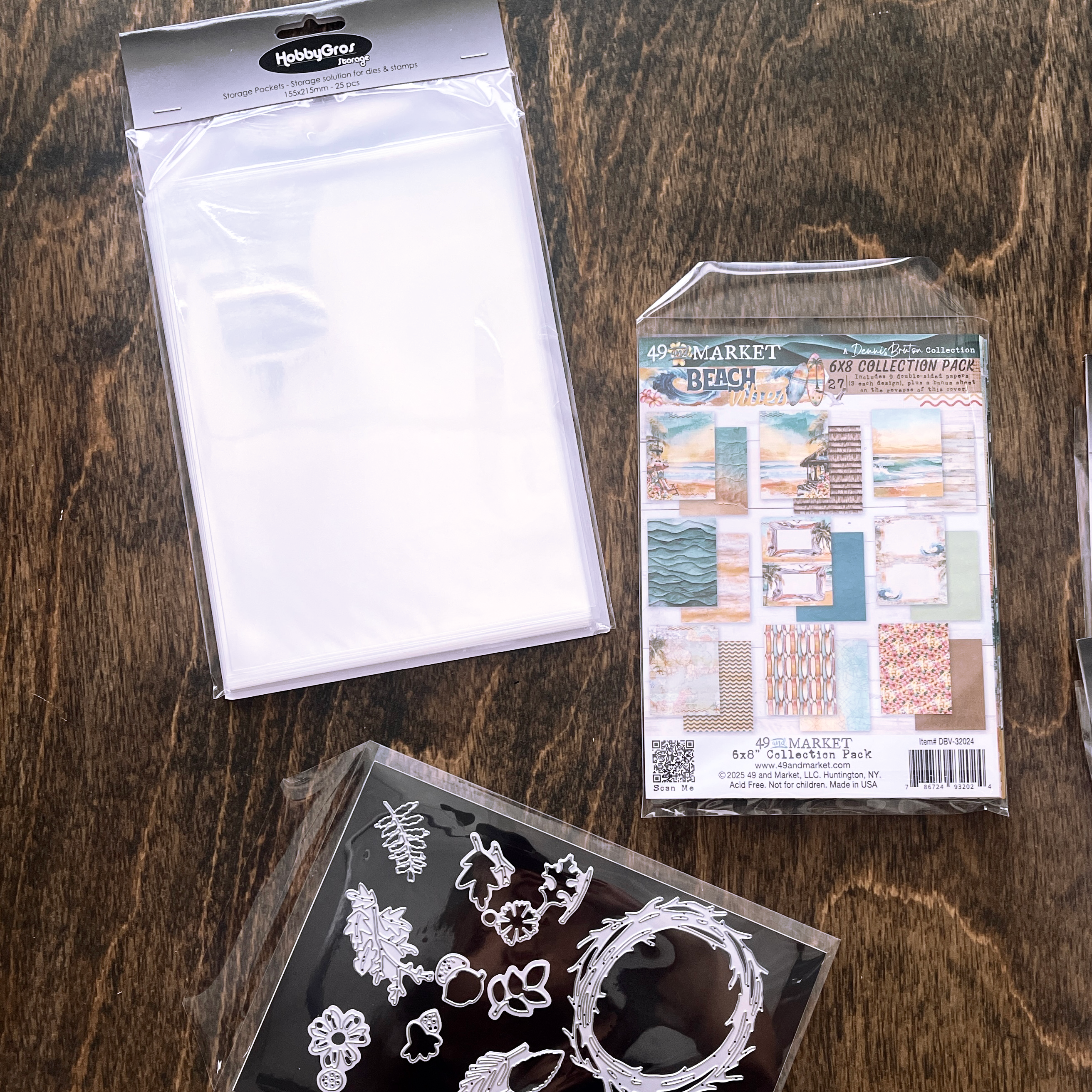 Hobbygros - Stamp & Die Storage Pockets - Stor