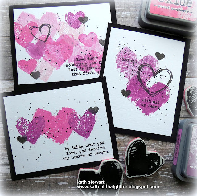 Tim Holtz Collection - Cling Stamps - Love Notes