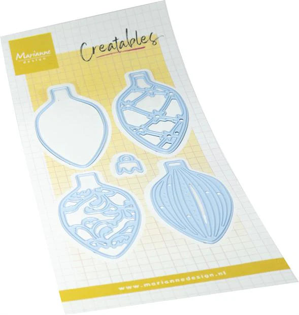 Marianne Design - Dies - Christmas Baubles (oval)
